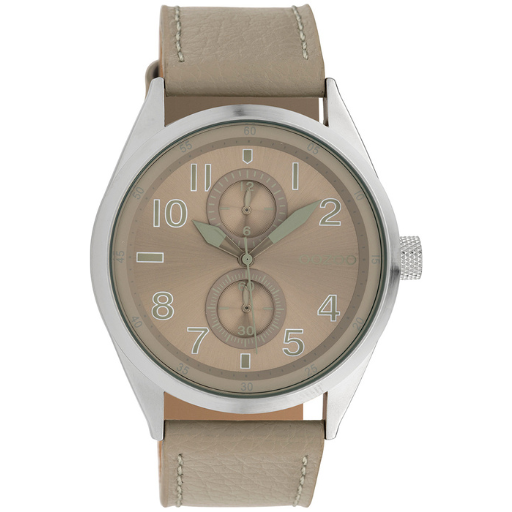 C10026 / 42mm / Silver / Beige