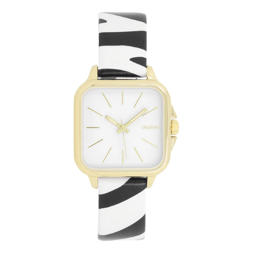 C11610 / 34mm / Zebra / Gold / White