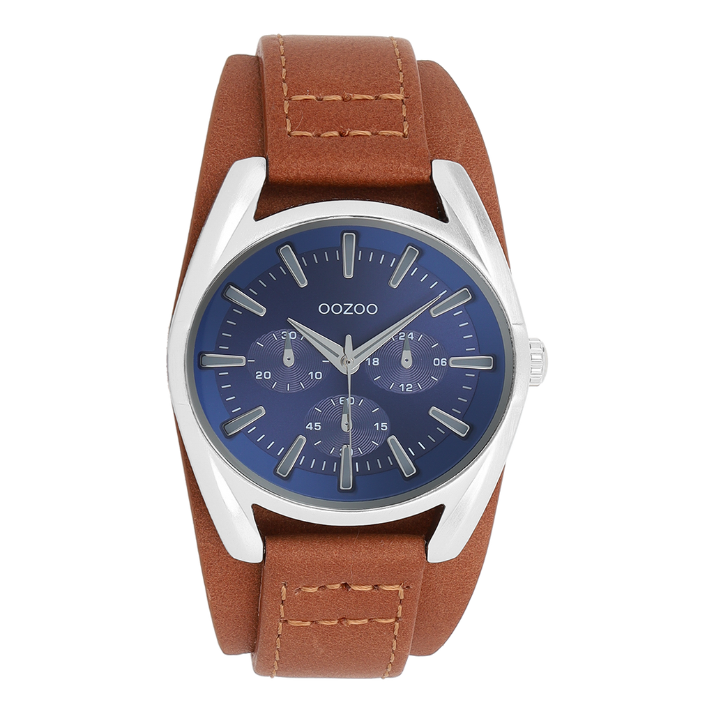 C11702 / 40x36mm / Brown & Blue