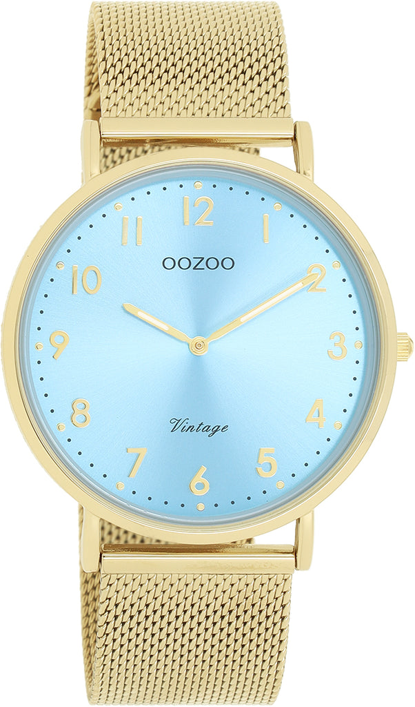 C20343 / 40mm / Gold / Light Blue