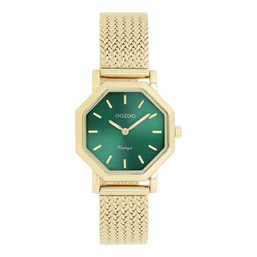 C20437/ 28mm x 28mm / Gold / Green