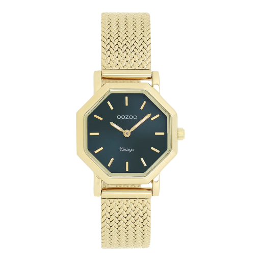 C20438/ 28mm x 28mm / Gold / Dark Blue