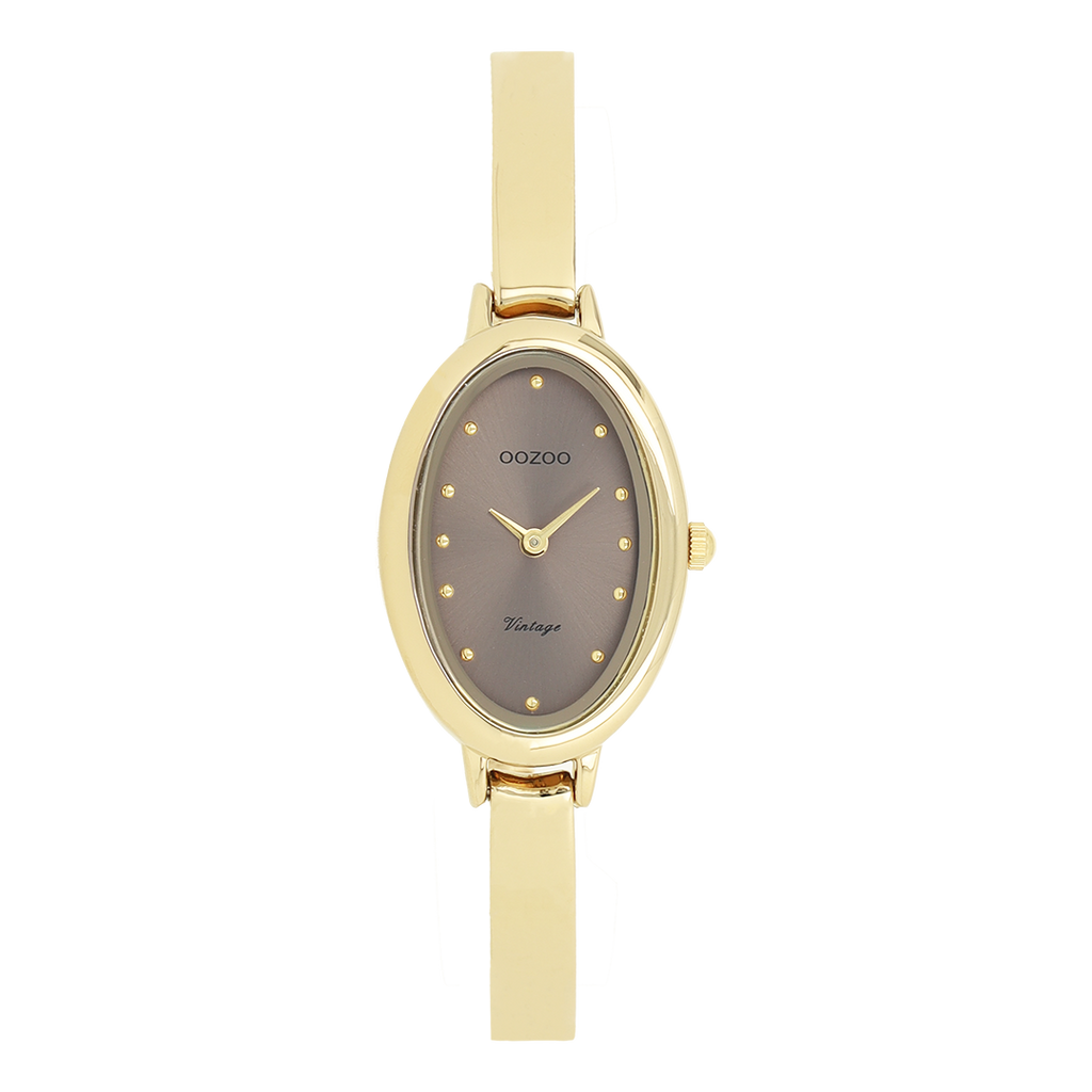 C20463 / 32x22mm / Gold & Taupe
