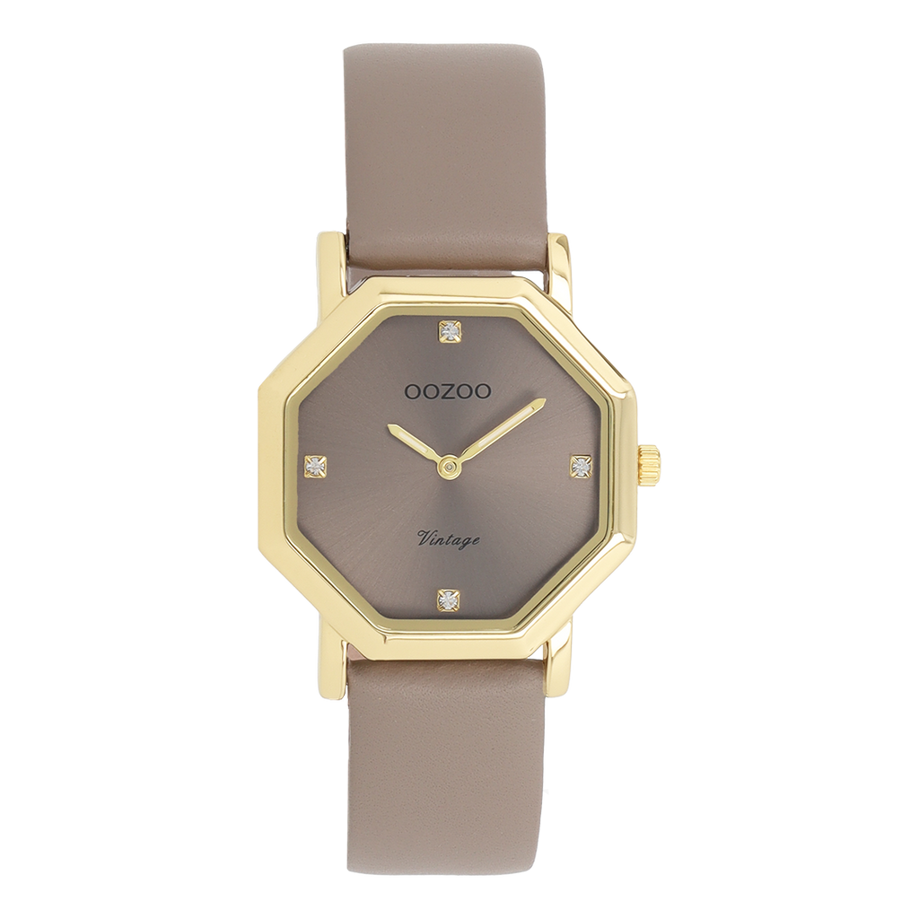 C20475 / 31x31mm /  Taupe & Gold