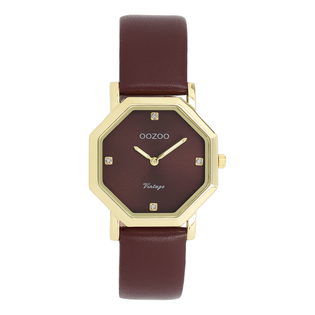 C20477 / 31x31mm / Bordeaux & Gold