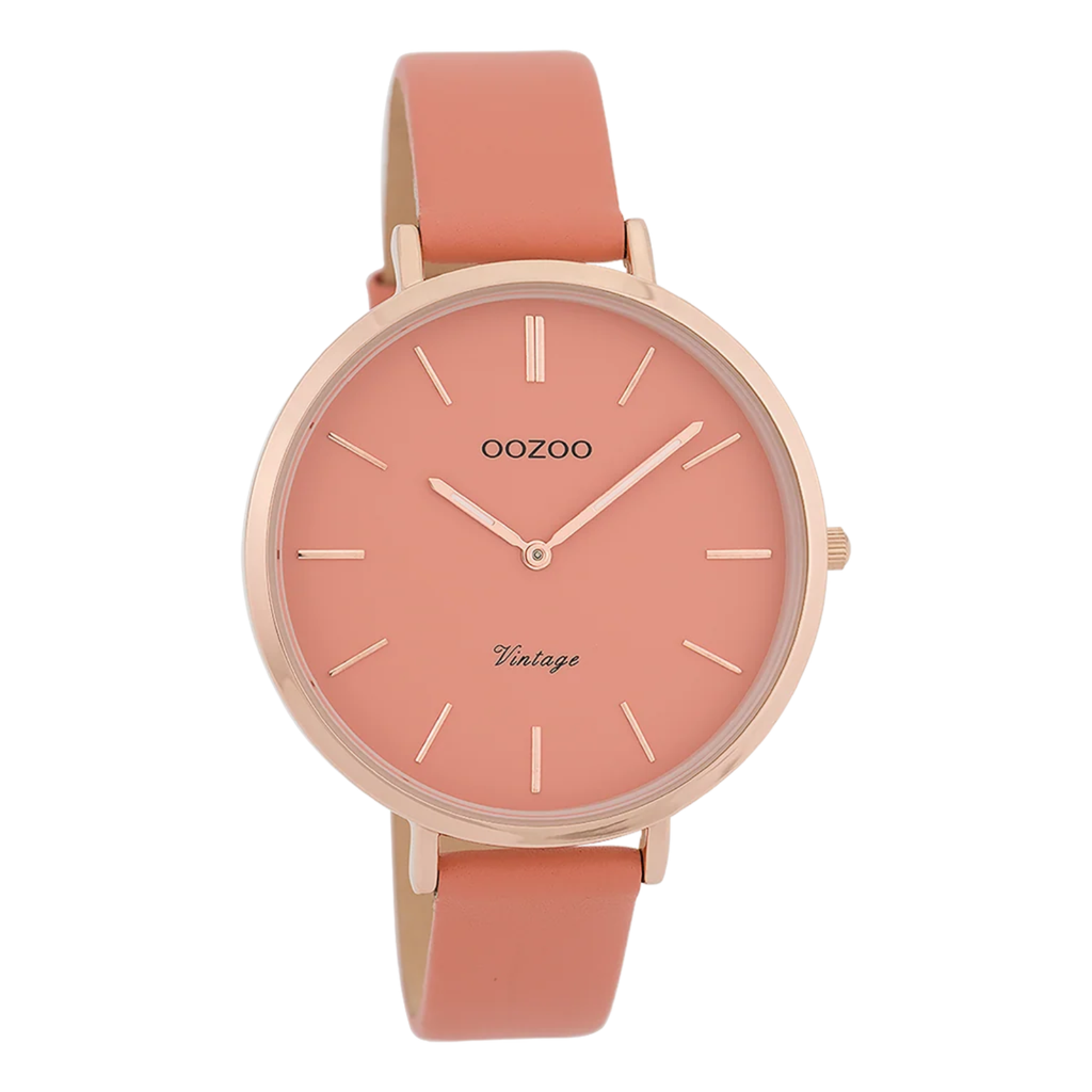 C9806 / 40mm / Rose Gold / Peach Pink