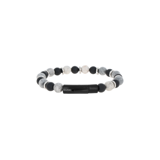 Black Onyx & Map Stone Bracelet - SB-1068