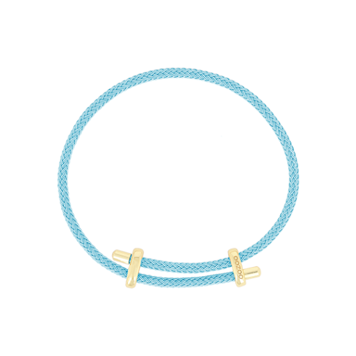 Light Blue Adjustable Rope Bracelet - SB-1071
