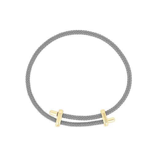 Light Grey Adjustable Rope Bracelet - SB-1073