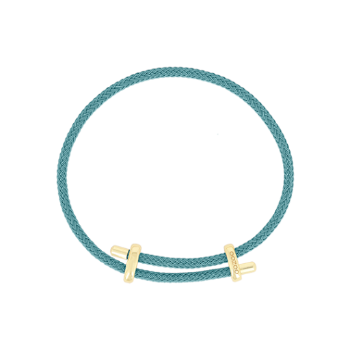 Teal Adjustable Rope Bracelet - SB-1074