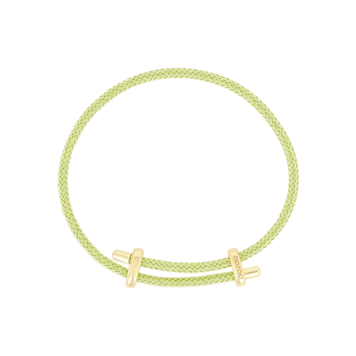 Fluo Yellow Adjustable Rope Bracelet - SB-1086