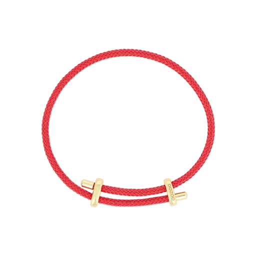 Fluo Pink Adjustable Rope Bracelet - SB-1087