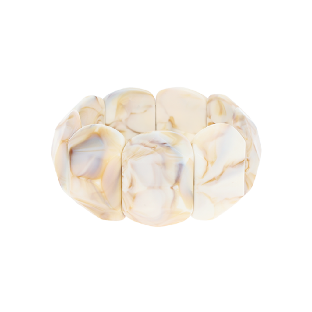 White resin bracelet - SB-1088
