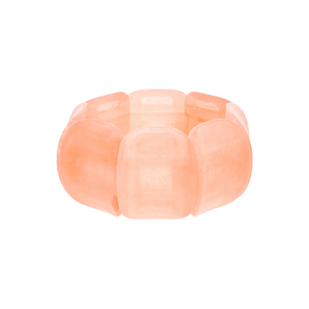 Light pink resin bracelet - SB-1092