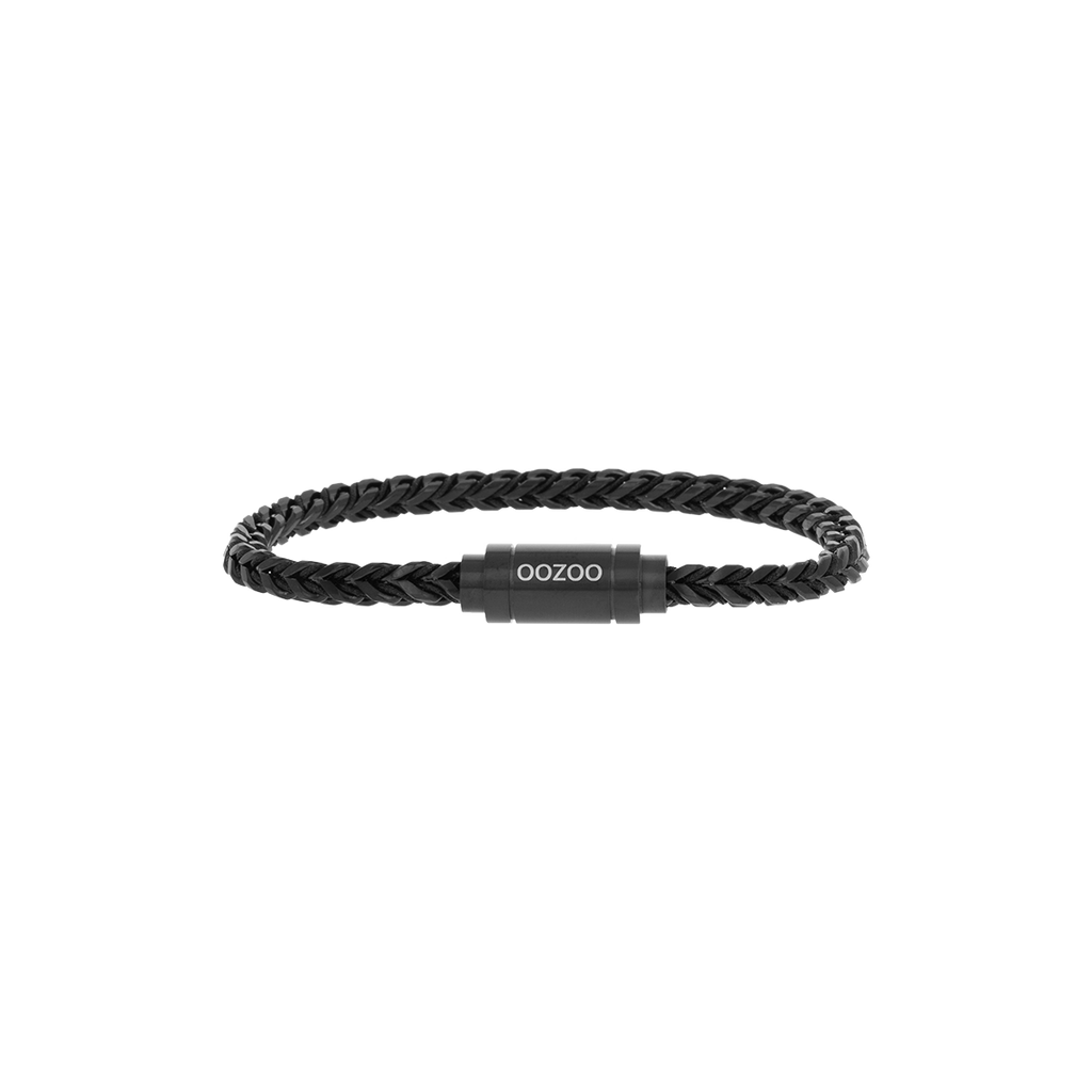 Black metal bracelet - SB-1119