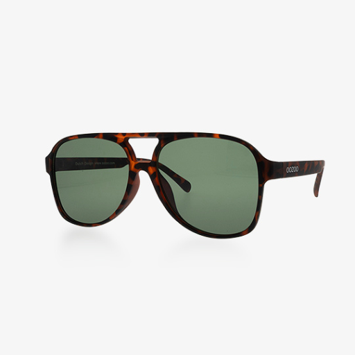 Brown Tortoise Matt Sunglasses - SG002-TB