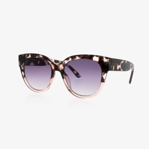 Shiny Tortoise & Crystal Pink Sunglasses - SG005-BP