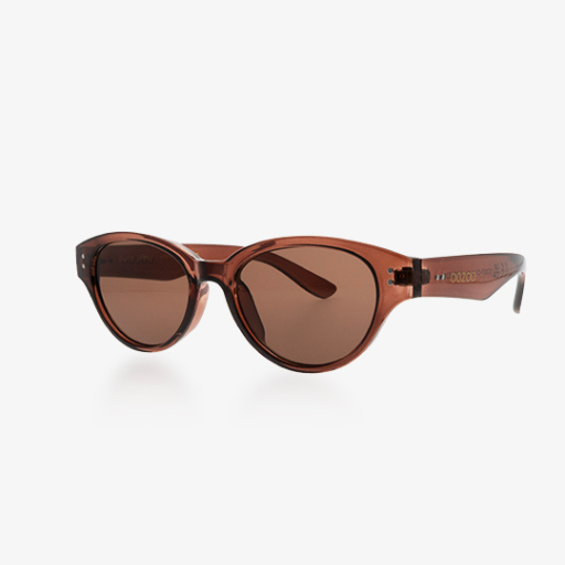 Coffee Shiny Sunglasses - SG007-CF