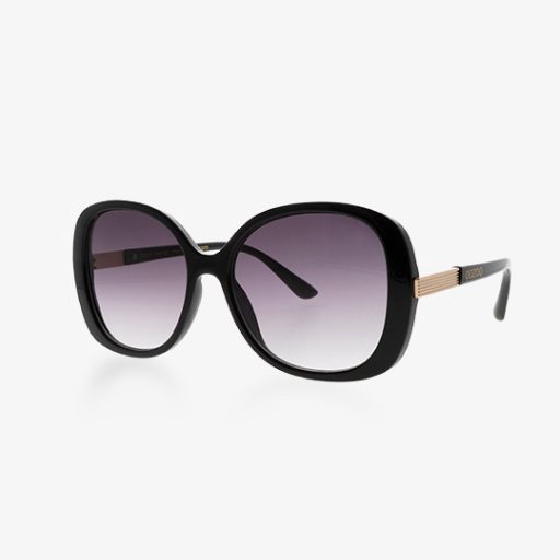 Shiny Black Sunglasses - SG008-BK