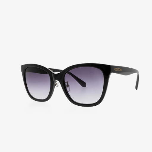 Shiny Black Sunglasses - SG009-BK