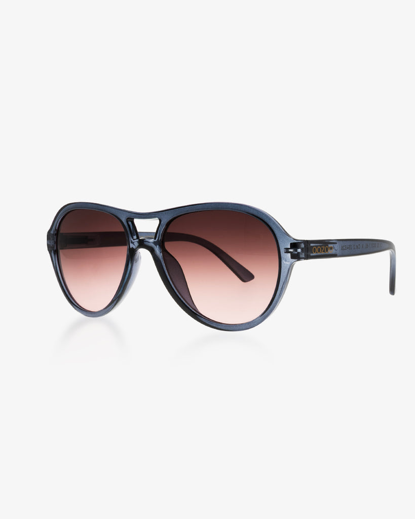 Blue Shiny Sunglasses - SG011-BL