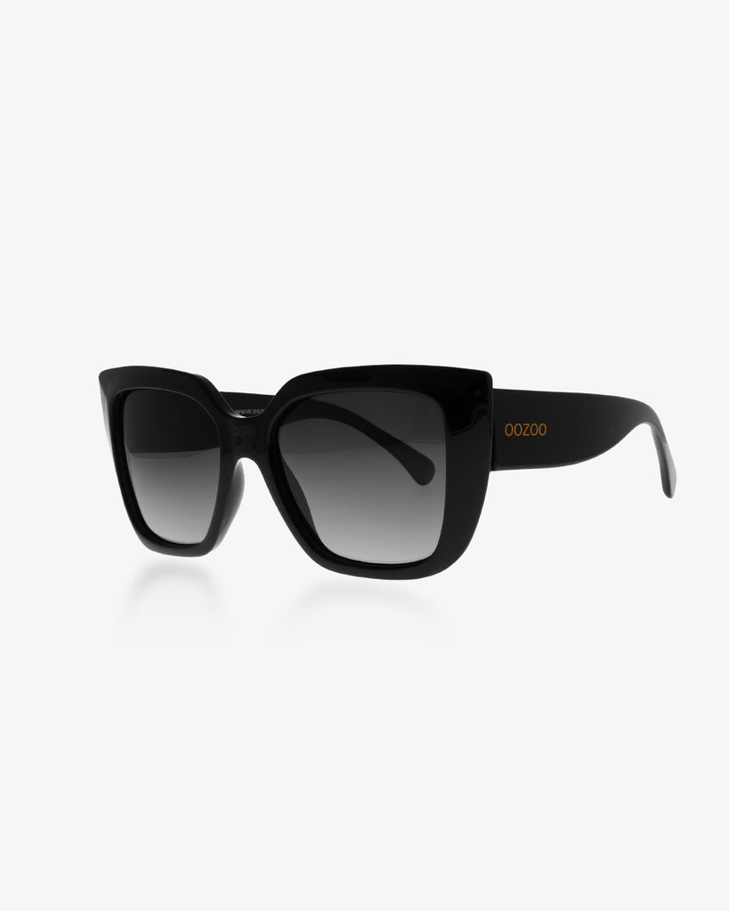 Polarised Shiny Black Sunglasses - SG012-BK
