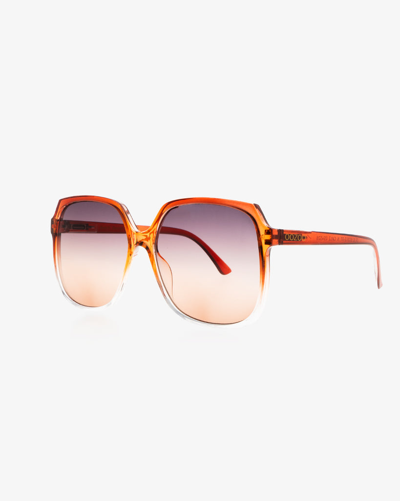 Orange Shiny Sunglasses - SG013-RT