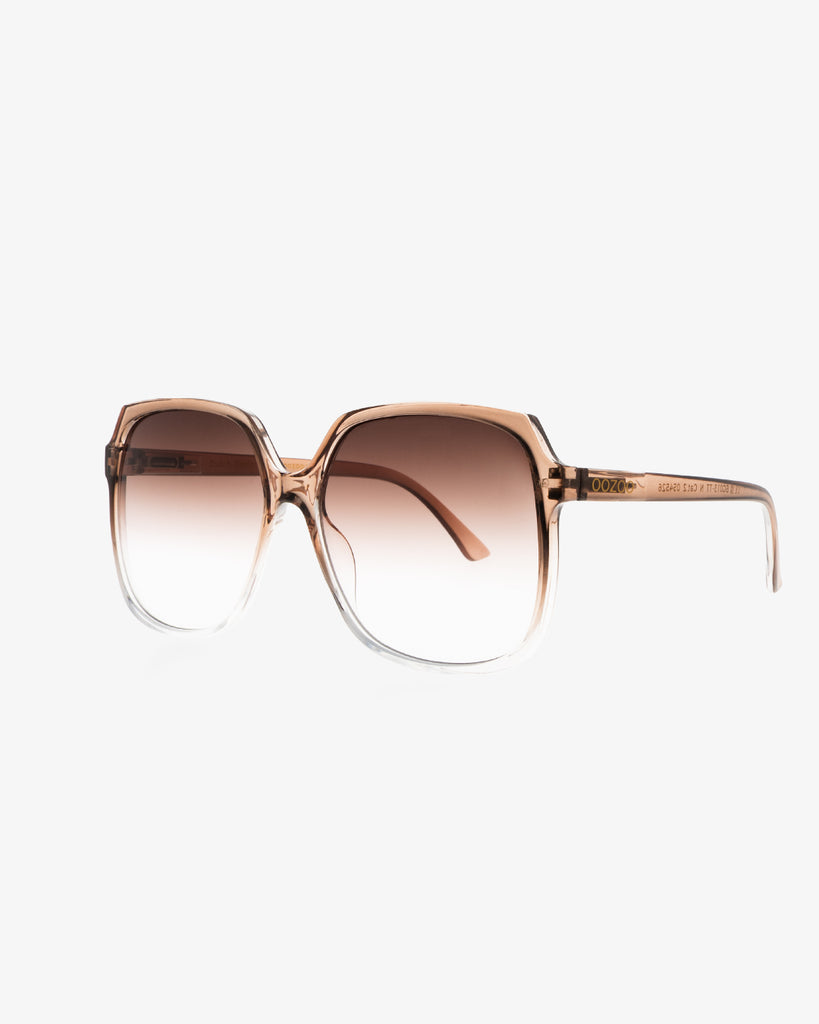 Taupe Shiny Sunglasses - SG013-TT