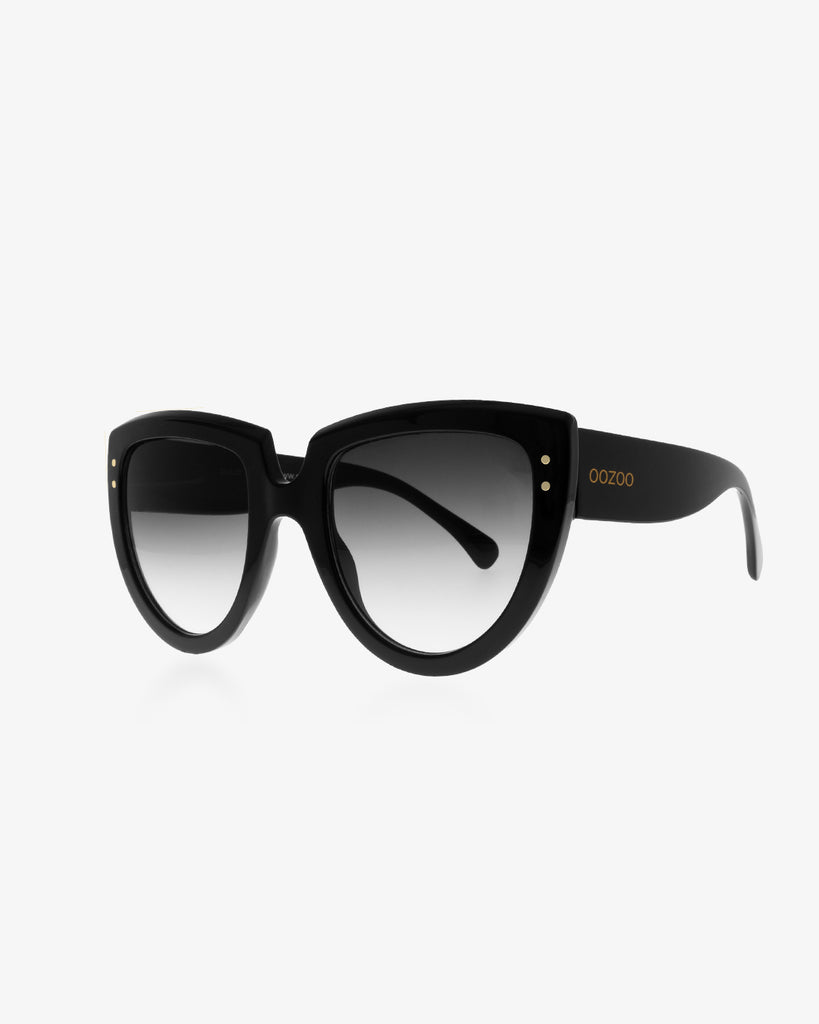 Shiny Black Sunglasses - SG014-BK