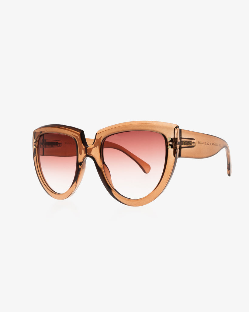 Shiny Brown Sunglasses - SG014-BR