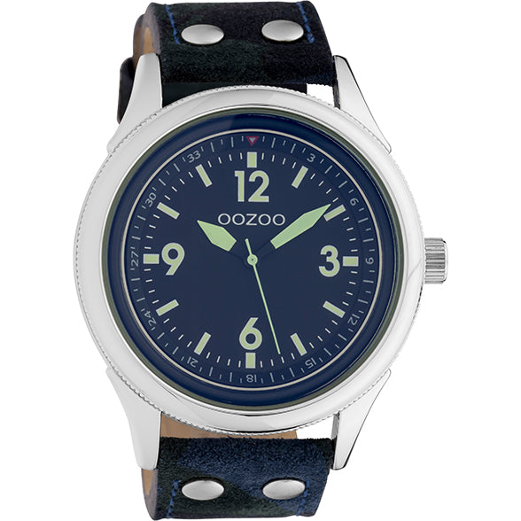 C10350 / 48mm / Blu Camouflage / Blue
