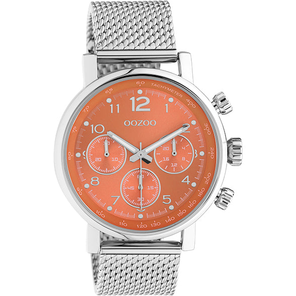 C10903 / 42mm / Silver / Red