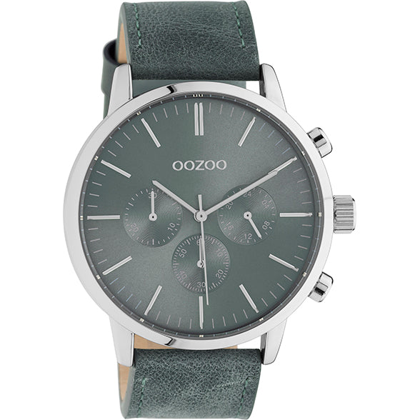 C10915 / 45mm / Silver / Aqua Grey