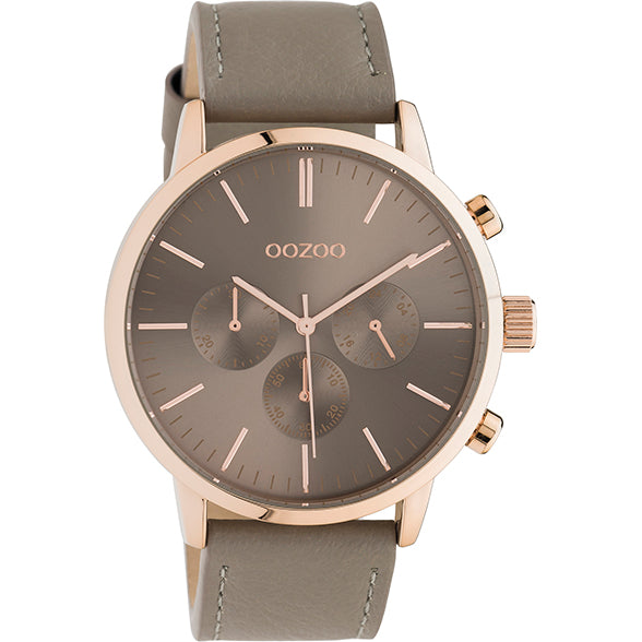 C10916 / 45mm / Rose Gold / Taupe