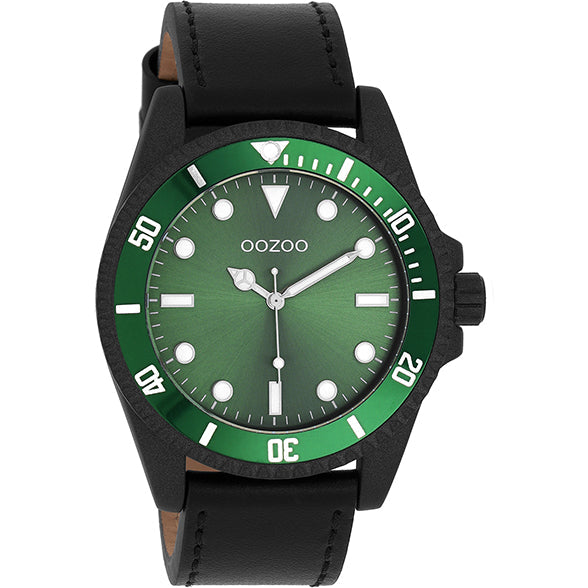 C11117 / 44mm / Black / Green
