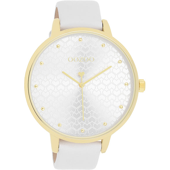 C11158 / 48mm / White / Gold