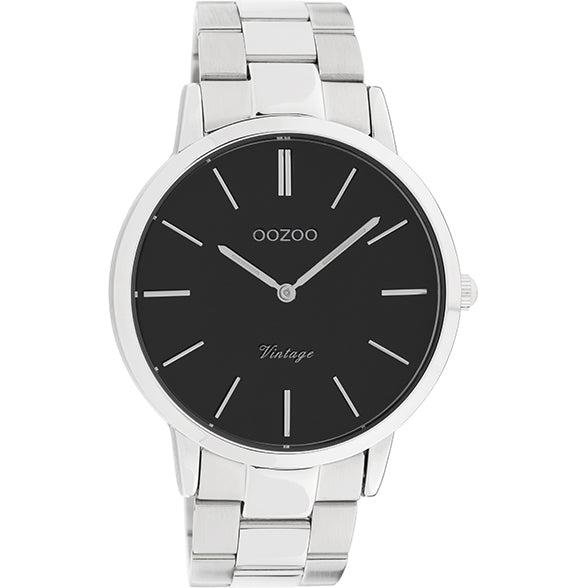 C20022 / 42mm / Silver / Black