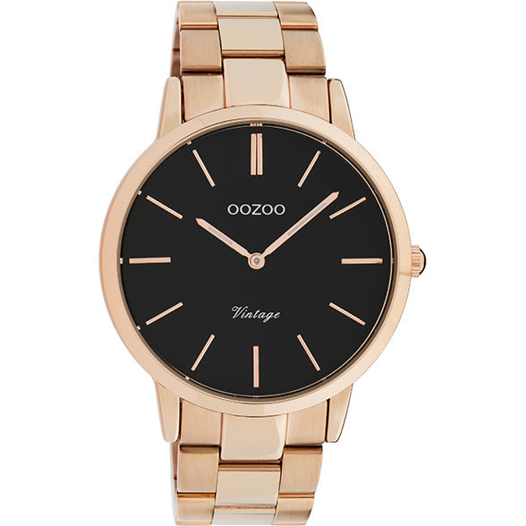 C20024 / 42mm / Rose Gold / Black