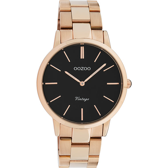 C20037 / 38mm / Rose Gold / Black