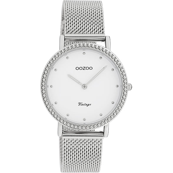 C20050 / 34mm / Silver / White