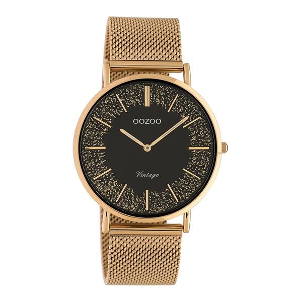 C20138 / 40mm / Rose Gold / Black
