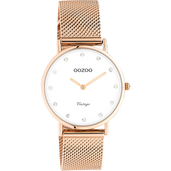 C20243 / 32mm / Rose Gold / White