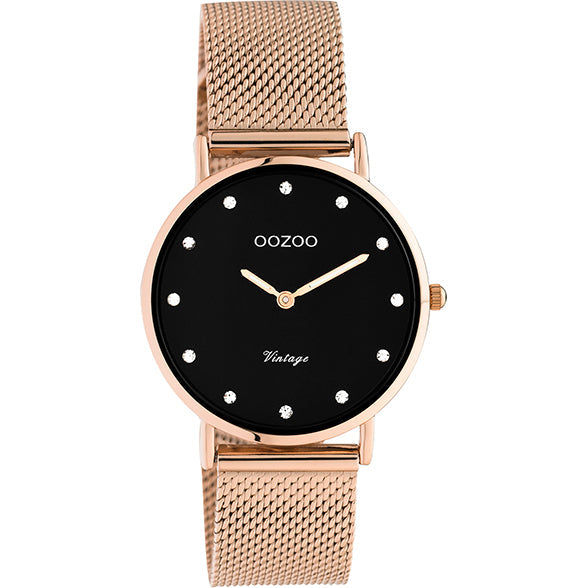 C20244 / 32mm / Rose Gold / Black