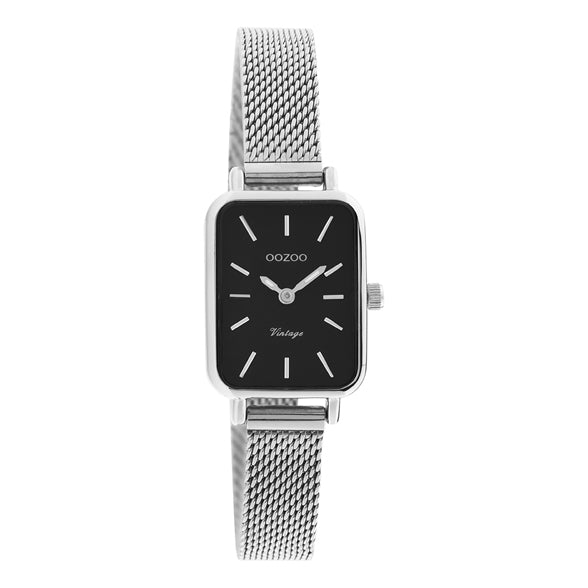 C20267 / 26x21mm / Silver / Black