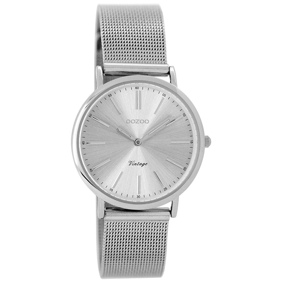 C8825 / 32mm / Petite / Silver Mesh