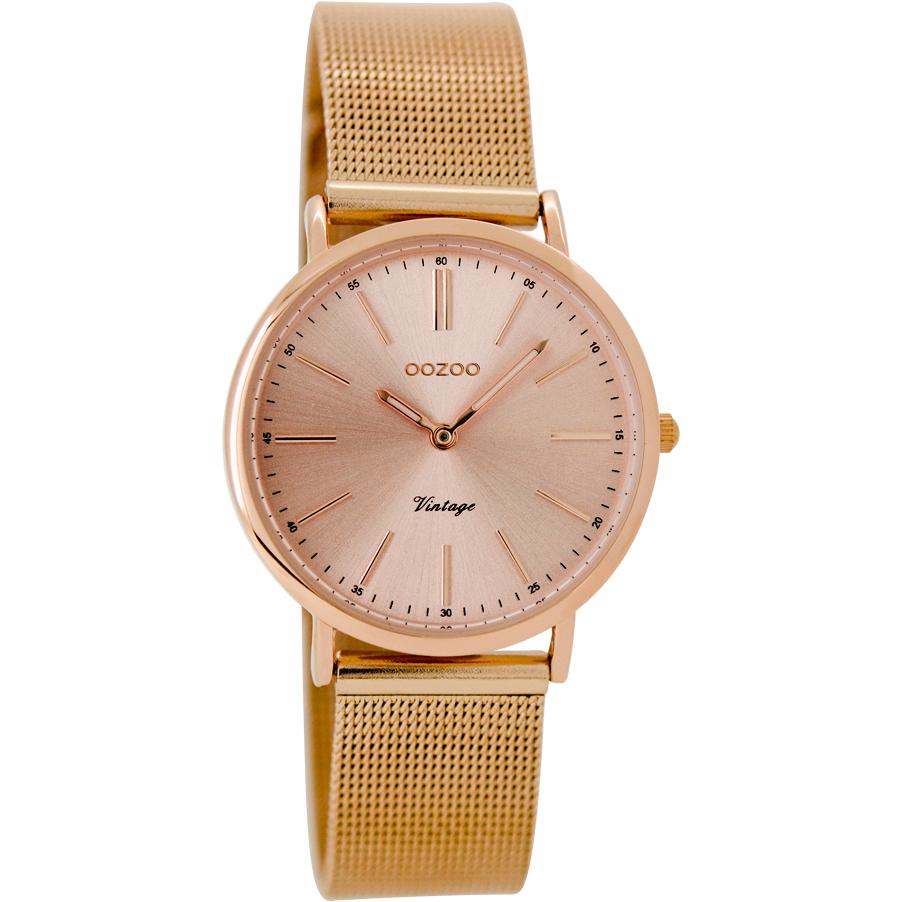 C8829 / 32mm / Petite / Rose Gold Mesh