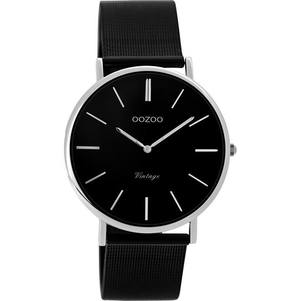 C8866 / 36mm / Black / Silver