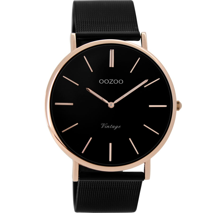C8869 / 40mm / Black Mesh