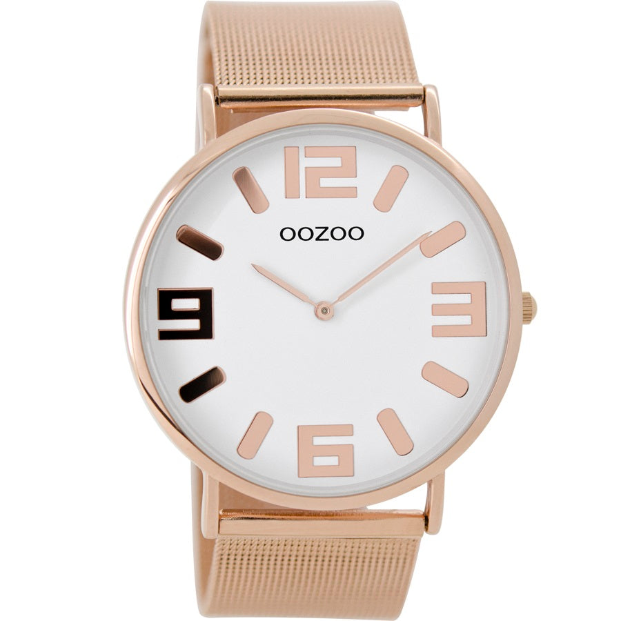 C8882 / 42mm / Rose Gold Mesh