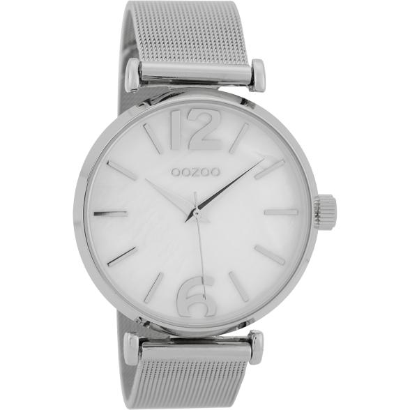 C9565 / 40mm / Silver / White Pearl